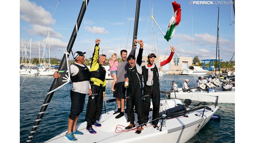 2019 Melges 24 World Champion - Maidollis ITA854 of Gianluca Perego with Carlo Fracassoli at the helm and Enrico 'Chicco' Fonda, Stefano Lagi, Matteo Ramian as crew