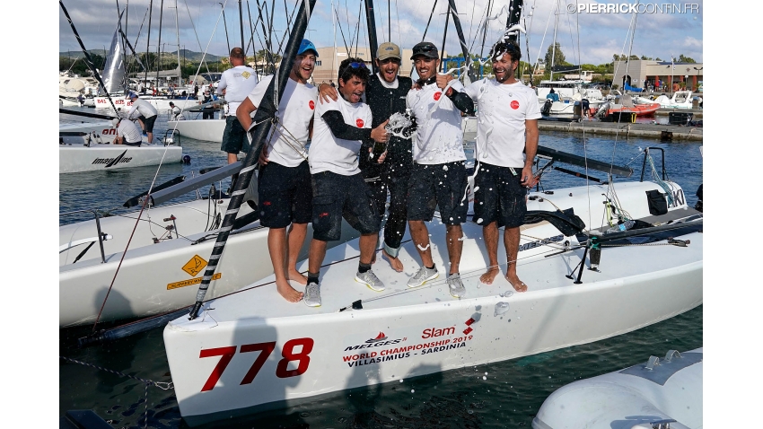 2019 Melges 24 Corinthian World Champion - Taki 4 of Marco Zammarchi with Niccolo Bertola at the helm