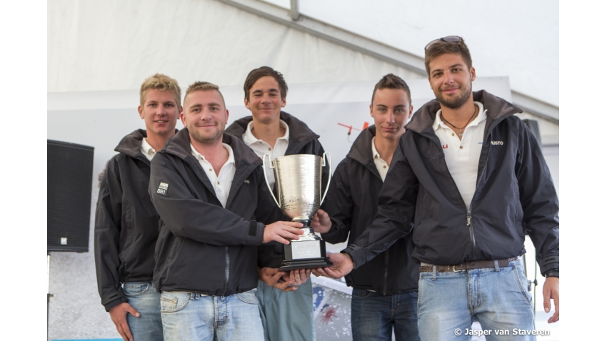 FGF Sailing Team HUN209 with Robert Bakoczy in helm - 2014 European Sailing Series Corinthian winner - Medemblik