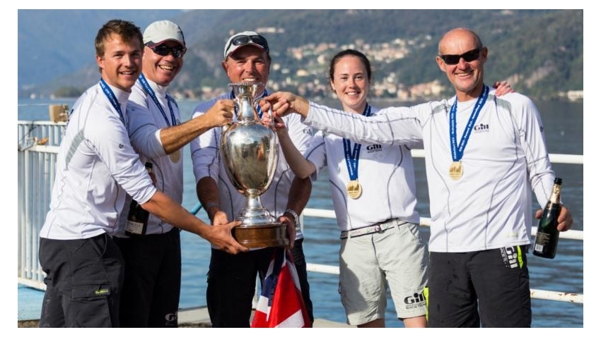 Gill Race Team GBR694 of Miles Quinton - 2015 Melges 24 European Sailing Series - Overall Winner