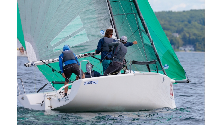 Fraser McMillan's Sunnyvale CAN151 at the 2019 Melges 24 North American Championship