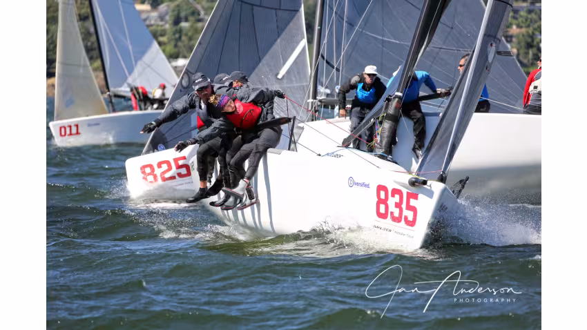 2017 Melges 24 North American Champion - Mikey USA835 of Kevin Welch