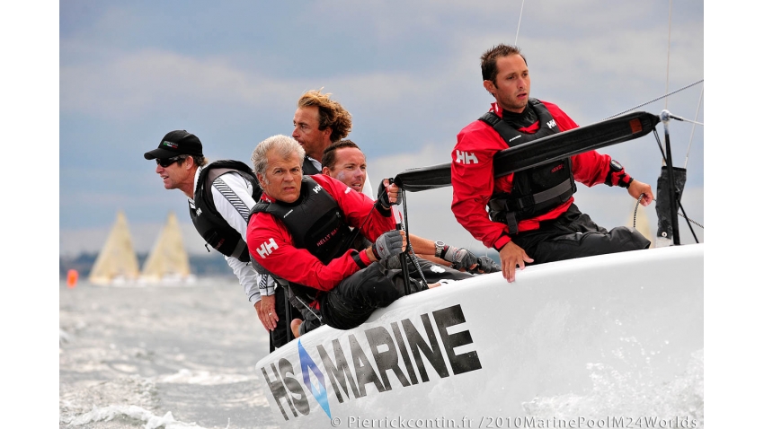 Lorenzo Bressani at the 2010 Marinepool Melges 24 Worlds in Tallinn, Estonia