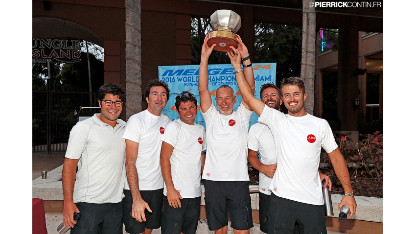 Marco Zammarchi's Taki 4 ITA778 with Fossati, Matteo De Chiara, Niccolò Bertola and Giovanni Bannetta in crew, Niccolo Bianchi as coach - The Melges 24 Corinthian World Champions 2016