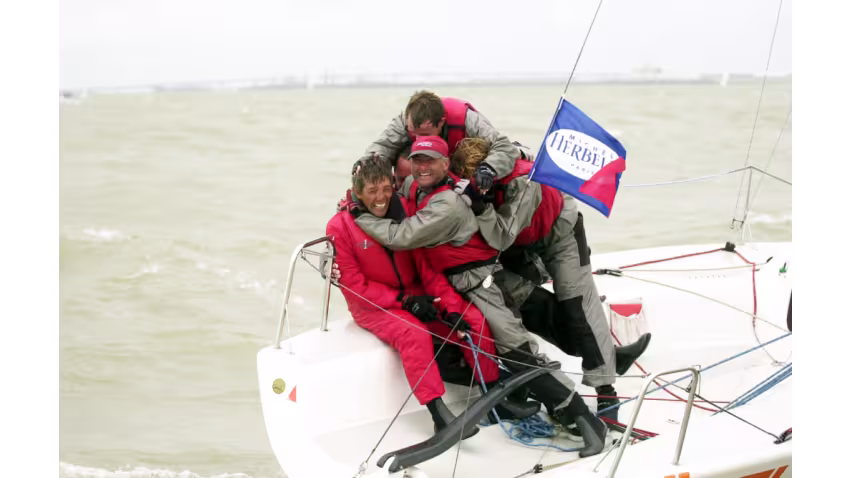 2000 Melges 24 World Champion Giorgio Zuccoli and his team on Ale Ali ITA139