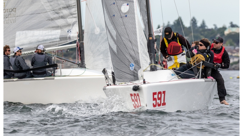 2018 Melges 24 Worlds III Corinthian - Hold My Beer CAN591- Mike Bond, Gord Shannon, Mike Bassett, Sophie Stukas - Victoria, BC, Canada