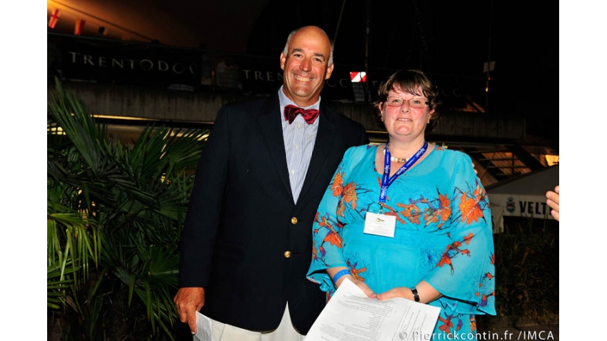 Hank Stuart and Fiona Brown - 2012 Melges 24 World Championship - Torbole, Italy