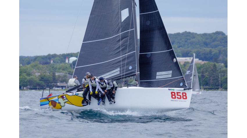  2019 Melges 24 North American Champion Travis Weisleder racing Lucky Dog