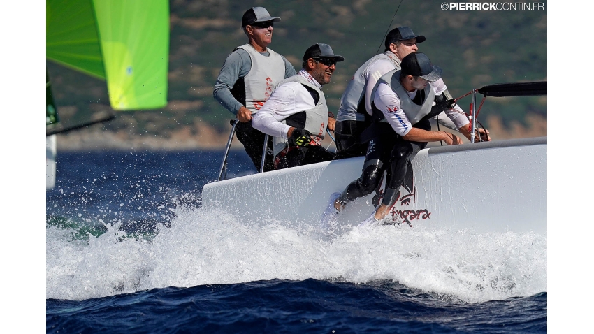 Zingara CAN853 of Richard Reid with Scott Nixon, Ben Lamb and Bill Gooderham - 2019 Melges 24 World Championship - Villasimius, Sardinia, Italy