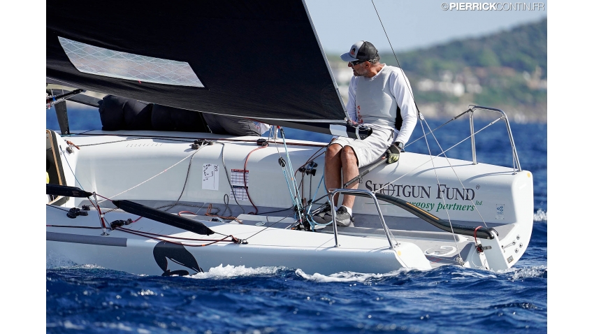 Richard Reid and his Zingara CAN853 - 2019 Melges 24 World Championship - Villasimius, Sardinia, Italy