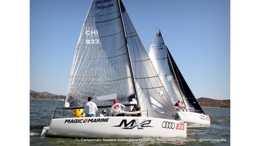 Pablo Gallyas - Magic Marine CHI833 - 2020 Chilean Melges 24 Champion