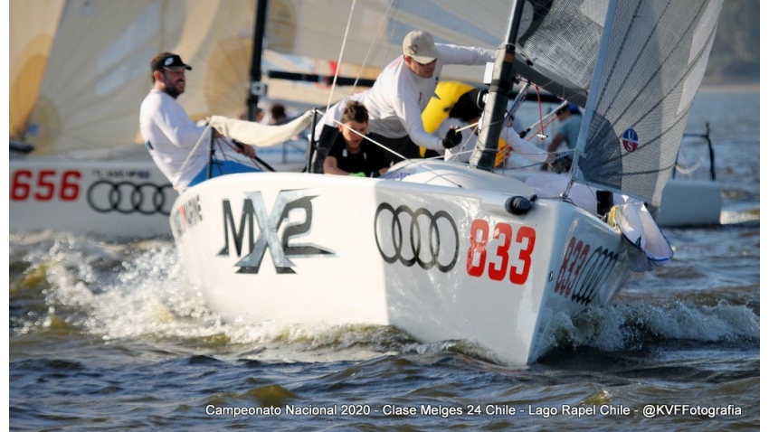 Pablo Gallyas - Magic Marine CHI833 - 2020 Chilean Melges 24 Champion