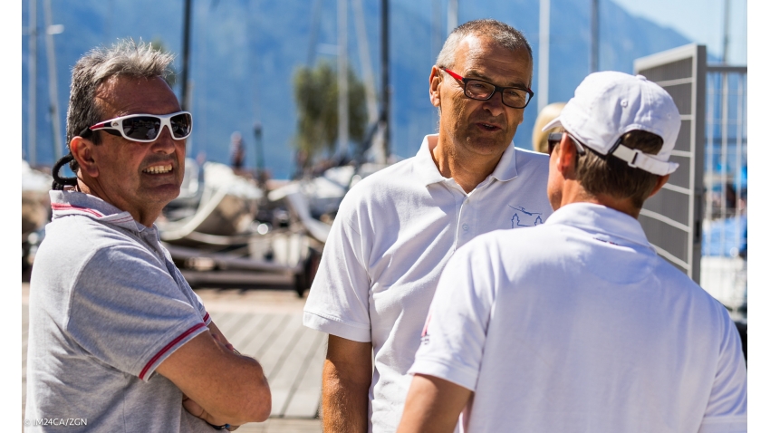 Antonio Cardona Espin and Egidio Babbi - 2016 Melges 24 European Sailing Series in Riva del Garda, Italy