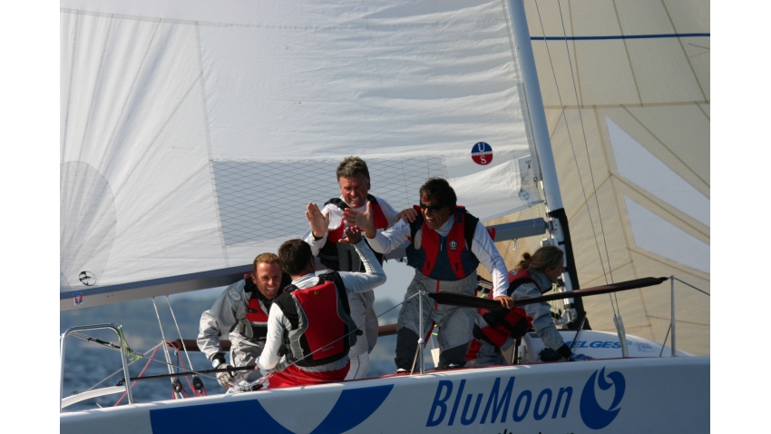 Blu Moon SUI521 of Franco Rossini at the 2007 Melges 24 European Championship held in association with Rolex Baltic Week