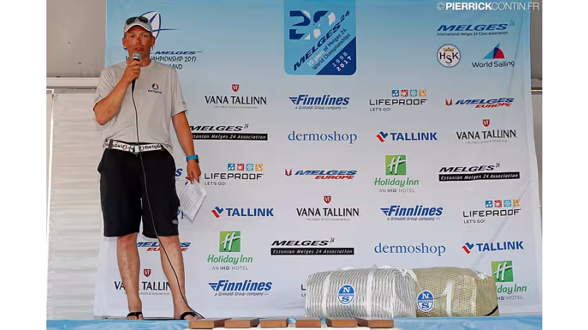 Jens Wathne - 2017 Melges 24 World Championship - Helsinki, Finland