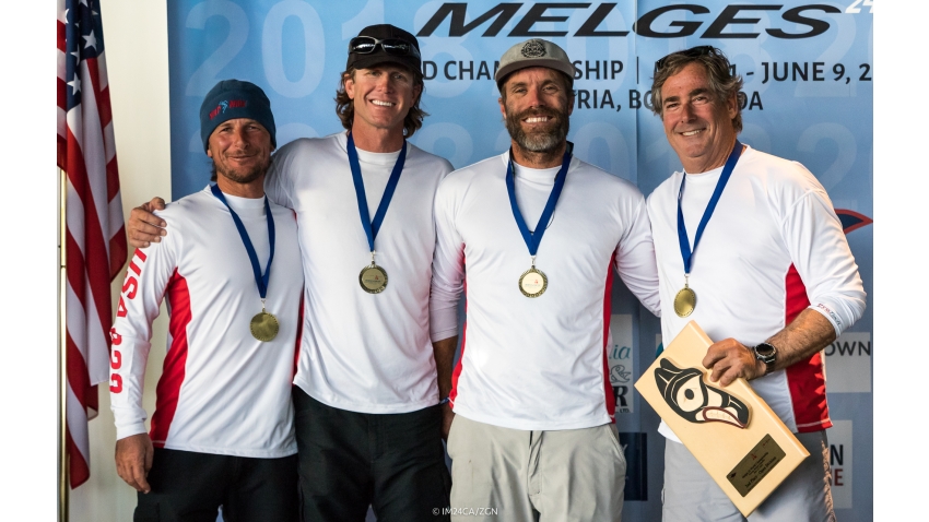2018 3rd at the Worlds in Victoria, BC, Canada - WTF829 of Alan Field with Erik Shampain, Willem Van Waay, Steve Hunt, Lucas Calabrese