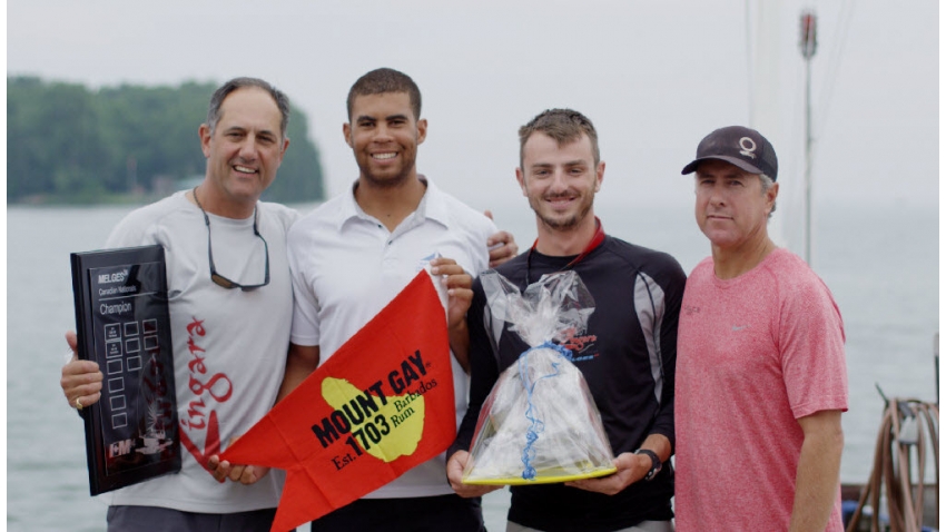 Richard Reid’s Zingara (CAN) and his crew of Greg Douglas, Billy Gooderham and Scott Nixon win Melges 24 Canadian Championship 2015