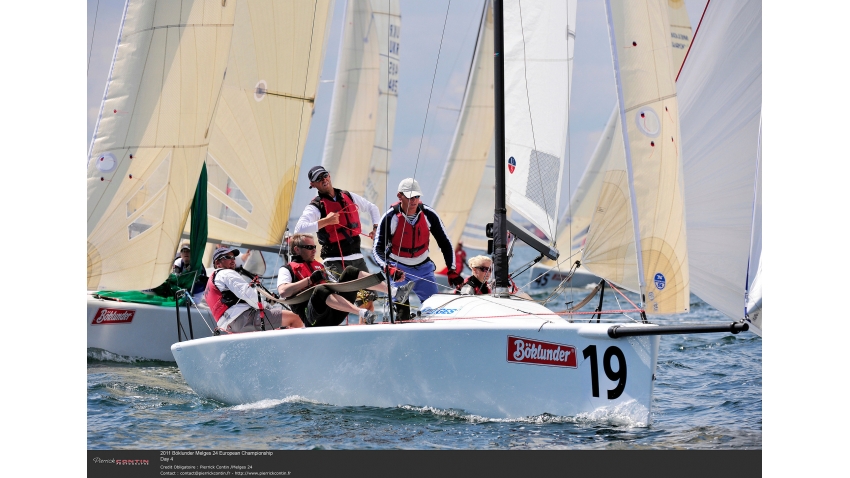 Tiit Vihul helming Rock City EST761 - 2011 Melges 24 European Championship - 3rd Corinthian