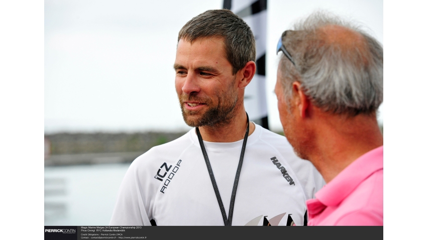 Martin Trcka - Silver with ICZ CZE704 at the 2013 Magic Marine Melges 24 Europeans in Medemblik, the Netherlands