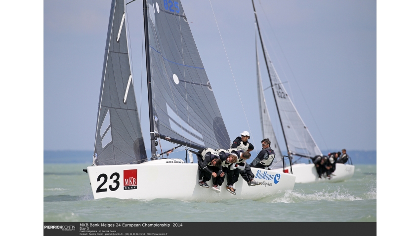 2014 Melges 24 European Champion Blu Moon SUI825 - Matteo Ivaldi, Gabriele Benussi, Stefano Rizzi, Nicolas Da Ferro, Giovanni Ferrari, Franco Rossini - Balatonfüred, Hungary