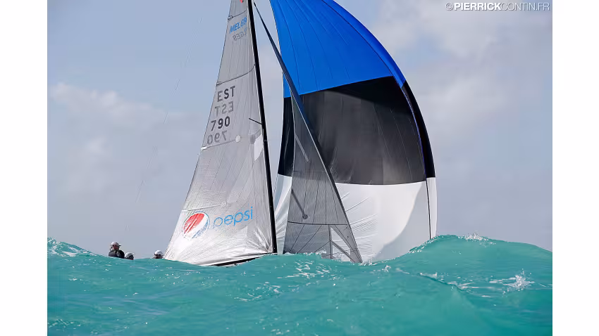 Lenny EST790 of Tõnu Tõniste at the 2016 Melges 24 World Championship in Miami, USA