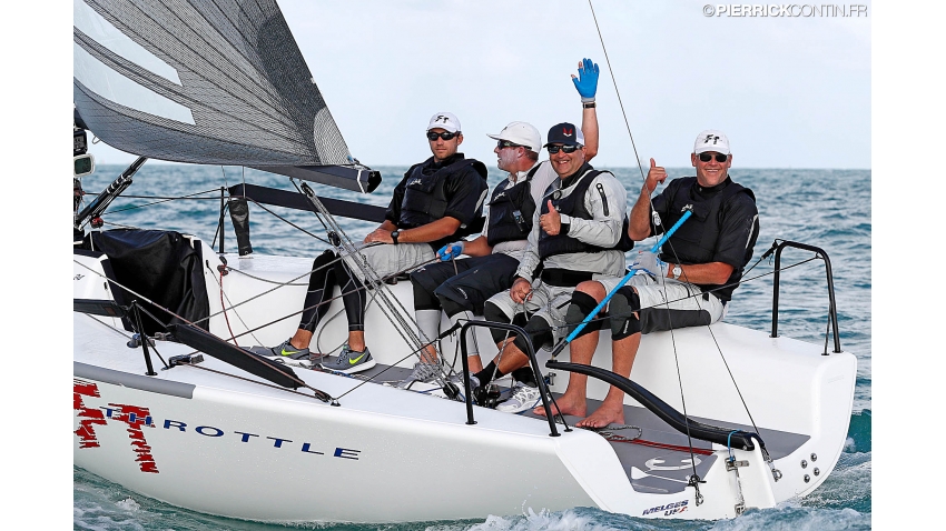 Brian Porter - Full Throttle USA849 at the 2016 Melges 24 Worlds in Miami