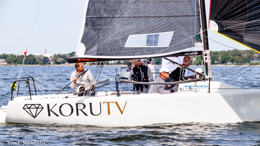 Tiit Vihul and Rock City team at the 2019 Melges 24 Estonian Melges 24 Championship