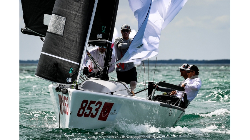 Zingara CAN853 of Richard Reid with Bill Gooderham, Pat Mattchew and Ben Lamb - 2020 Bacardi Cup Invitational Regatta