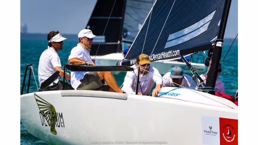 Decorum USA805 of Megan Ratliff with Hunter Ratliff, Zac Hernandez, Nick Van Amtwerp and Steve Liebel - 2020 Bacardi Cup Invitational Regatta