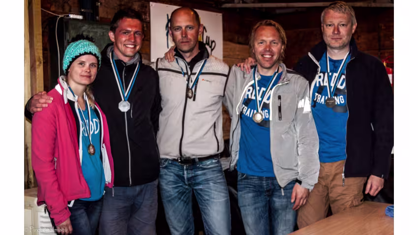 Freddy EST826 of Ants Haavel with Martin Müür, Lauri Kärner, Siim Ots and Triin Sarapuu - 2nd at the 2015 Melges 24 Estonian Championship