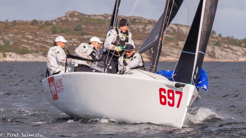 Kristoffer Spone, Christen Horn Johannessen, Børre Hekk Paulsen and Sigurd Hekk Paulsen - 2019 Melges 24 Norwegian Championship