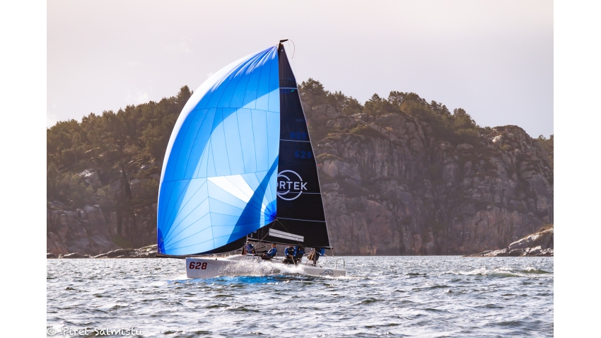 Nortek Sailing Team NOR628 - Jon Aksel Mortensen (helm), Magnus Andersen, Fredrik Baarnes Eriksen, Baard Hübert, Andreas Sola Fischer - 2019 Melges 24 Norwegian Championship