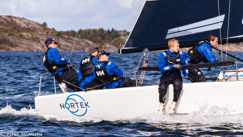 Nortek Sailing Team NOR628 - Jon Aksel Mortensen (helm), Magnus Andersen, Fredrik Baarnes Eriksen, Baard Hübert, Andreas Sola Fischer - 2019 Melges 24 Norwegian Championship