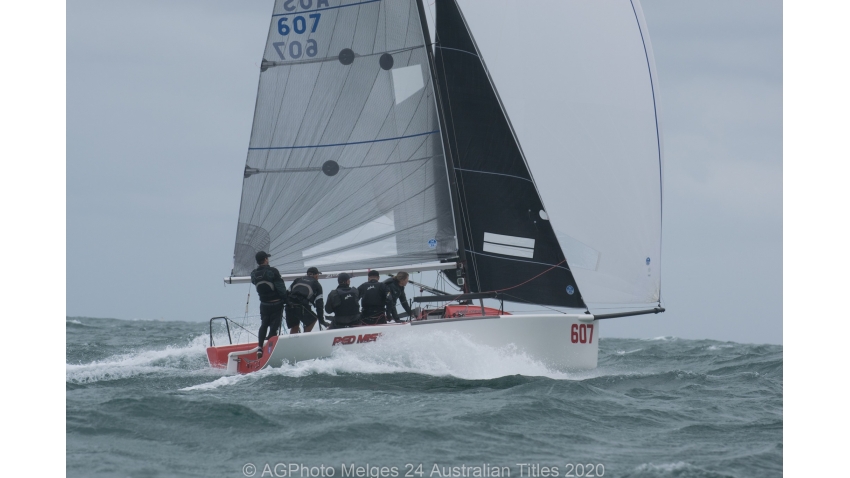 Robbie Deussen and his team on Red Mist came away with their second Australian national title in a row - 2020