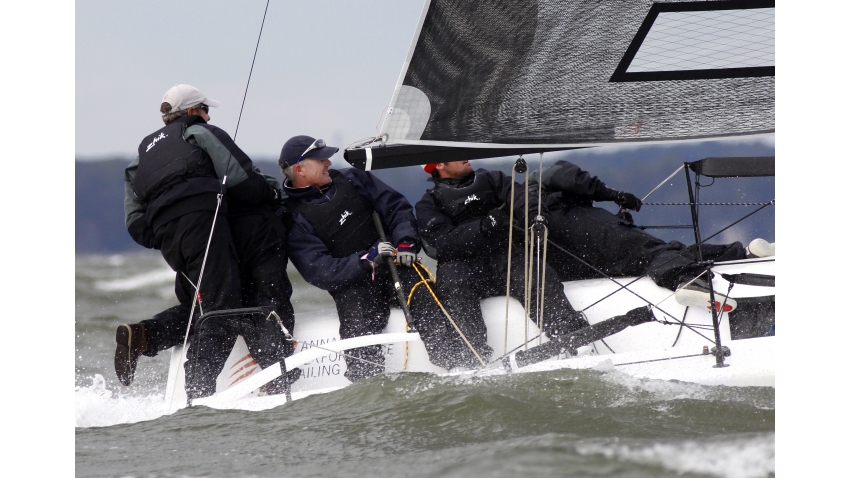 2008 Melges 24 North American Champions - Quantum Racing USA751 - Terry Hutchinson, tactician Scott Nixon, Brian Janney, George Peet and Amy Ironmonger