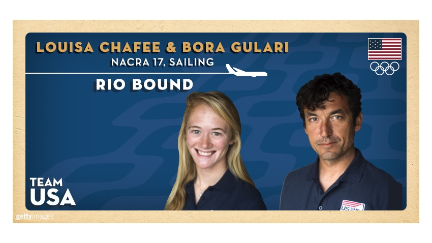 Bora and crew Louisa Chafee were successful in securing a spot on the 2016 US Olympic Sailing Team