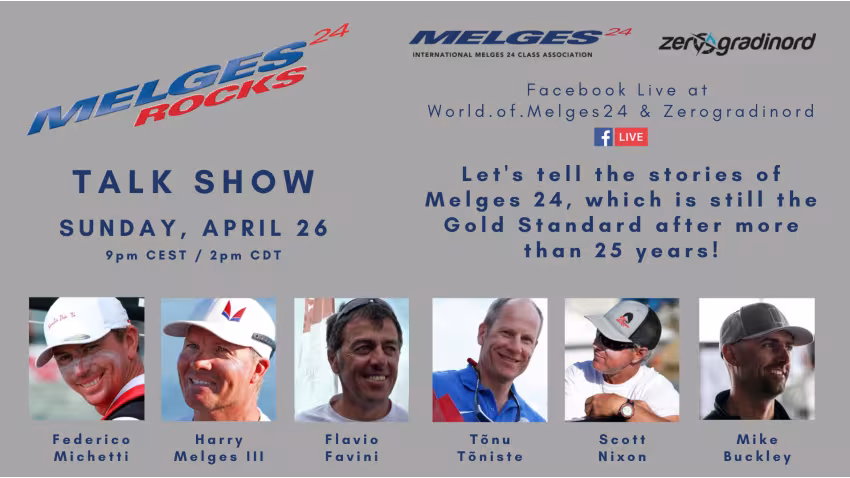 MELGES 24 ROCKS Talk Show - April 26, 2020