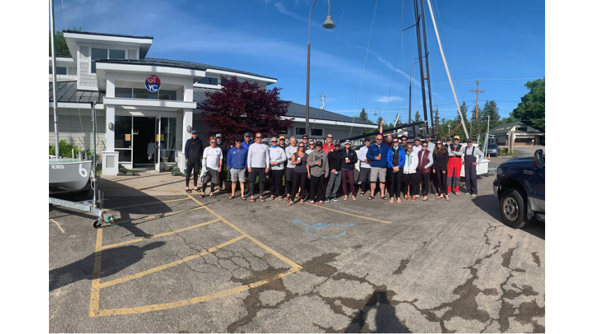 Melges 24 Red Eight Regatta 2020 in Grand Traverse YC, USA