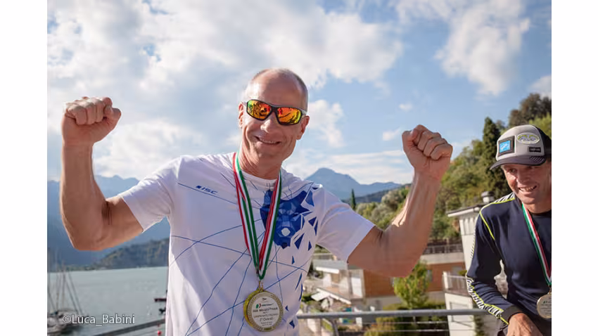 Tõnu Tõniste - the best Corinthian  the 2020 Melges 24 Italian Championship in Torbole