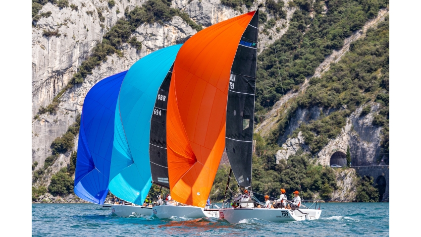 Hungarian Seven-Five-Nine HUN759 by Akos Csolto - 2020 Melges 24 European Sailing Series Event #1 in Torbole, Italy