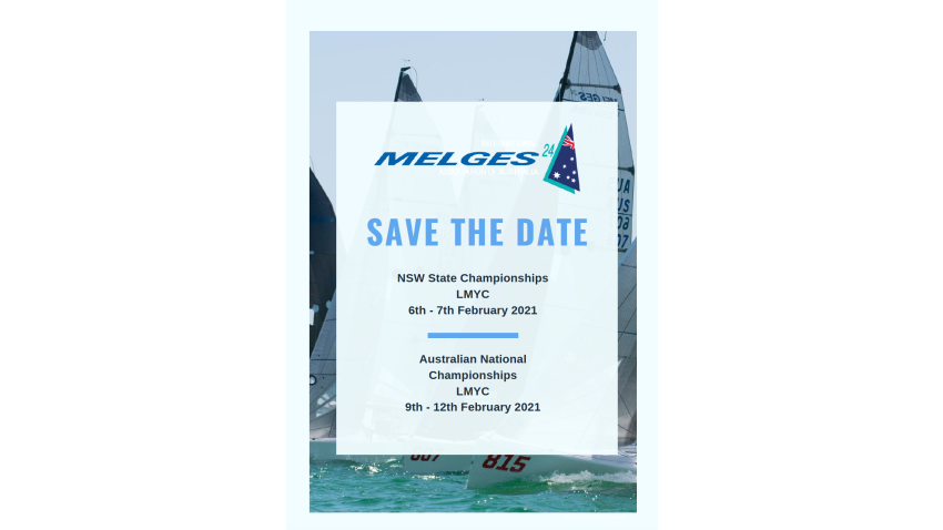 2021 AUS Melges 24 events flyer