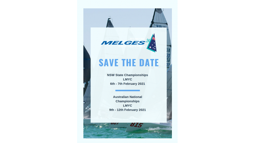 2021 AUS Melges 24 events flyer