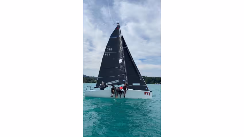 White Room GER-677 of Michael Tarabochia with Luis Tarabochia at the helm - 2020 Melges 24 Austrian Champion