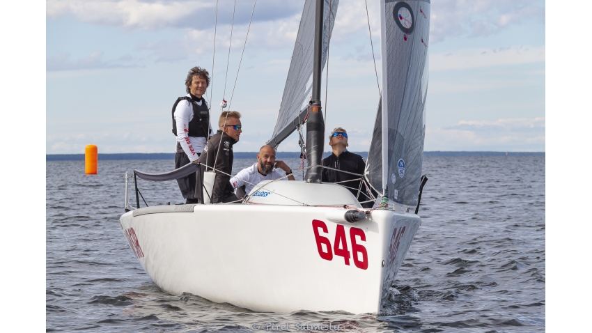 Yes Sir No Sir EST646 of Tõnis Haavel with Raul Grigorjev, Henri Roihu, Tobias Reiter and Anu Reiman - 2020 Melges 24 Estonian Championship August 28-30