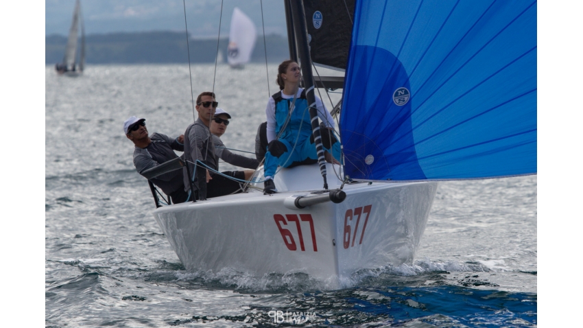 Michael Tarabochia’s team White Room, from Germany, confirmed the victory of the 2020 Melges 24 European Sailing Series, both in overall ranking as well as in the Corinthian division at the final event of the 2020 Melges 24 European Sailing Series