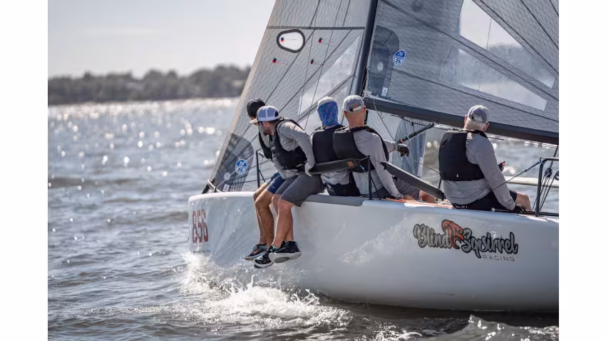 BLIND SQUIRREL USA856 of John Brown with Mike Buckley, Erik Shampain, George Peet and Jeff Bonanni - 2020 Melges 24 Charleston Open