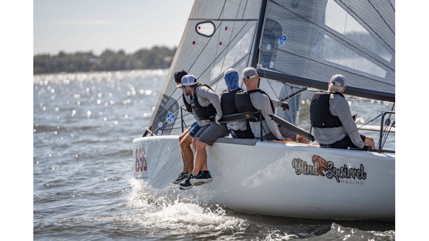 BLIND SQUIRREL USA856 of John Brown with Mike Buckley, Erik Shampain, George Peet and Jeff Bonanni - 2020 Melges 24 Charleston Open