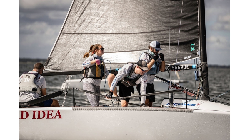 Bad Idea, USA717 of Scot Zimmerman / Katy Zimmerman / Andy Girrell / Kevin Fisher - 2020 Melges 24 Charleston Open