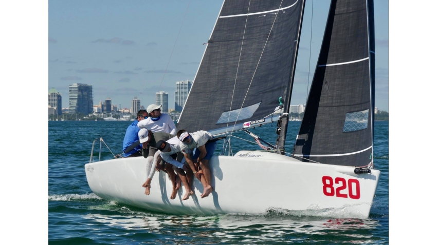 NEW ENGLAND ROPES USA820 - Bora Gulari, Kyle Navin, Norman Berge, Ian Liberty and Michael Menninger - Bacardi Winter Series 2020-2021 Event 2