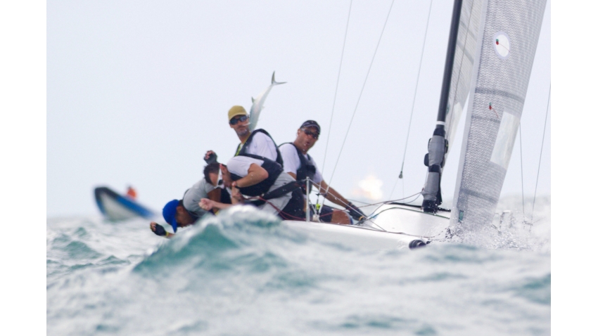 2015 Melges 24 Miami Invitational regatta - Richard Reid and Zingara CAN853